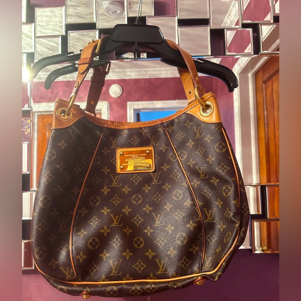 Louis Vuitton Monogram Brown Shoulder Bag PM